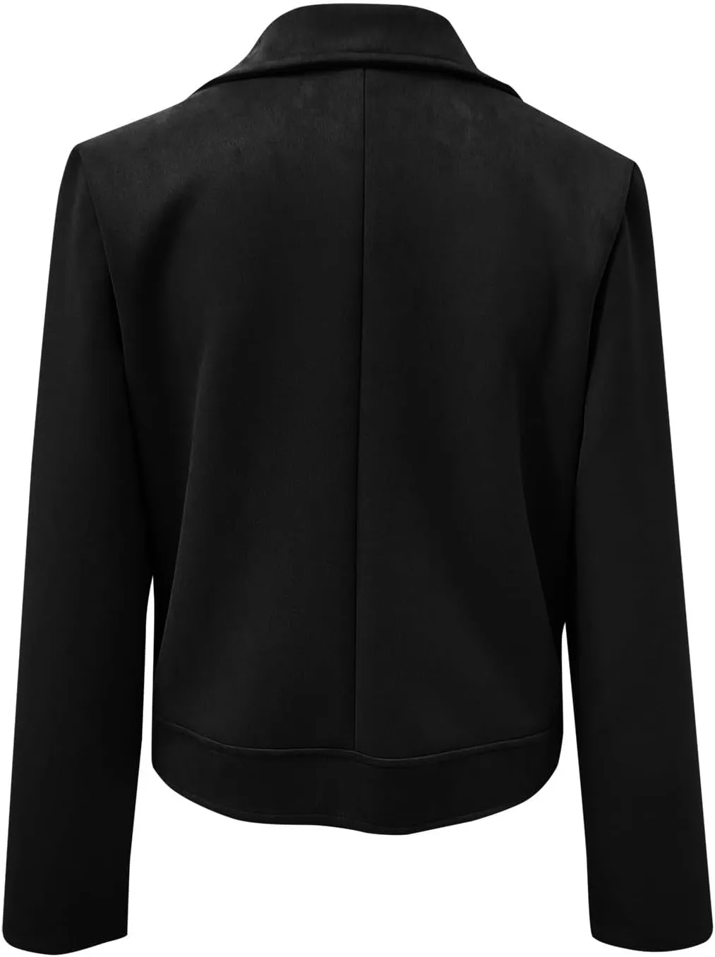 2023 Womens Trendy Coats Fall Biker Moto Jacket Fashion Long Sleeve Zipper Short Casual Coat Streetwear Cropped Outwear