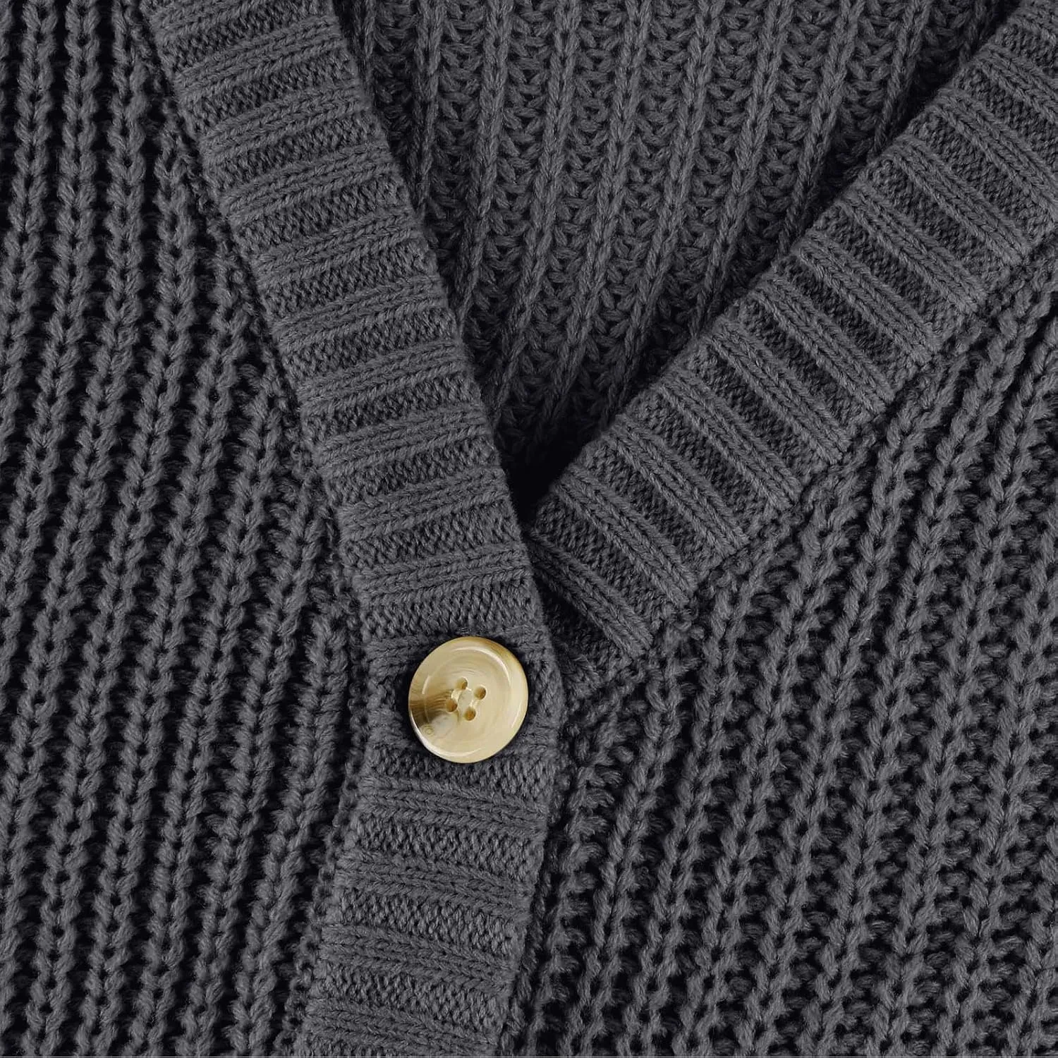 Cable Knit Cardigan Sweaters for Women Lightweight Button V Neck Open Front Cardigans Baggy Vintage Sweater Jacket