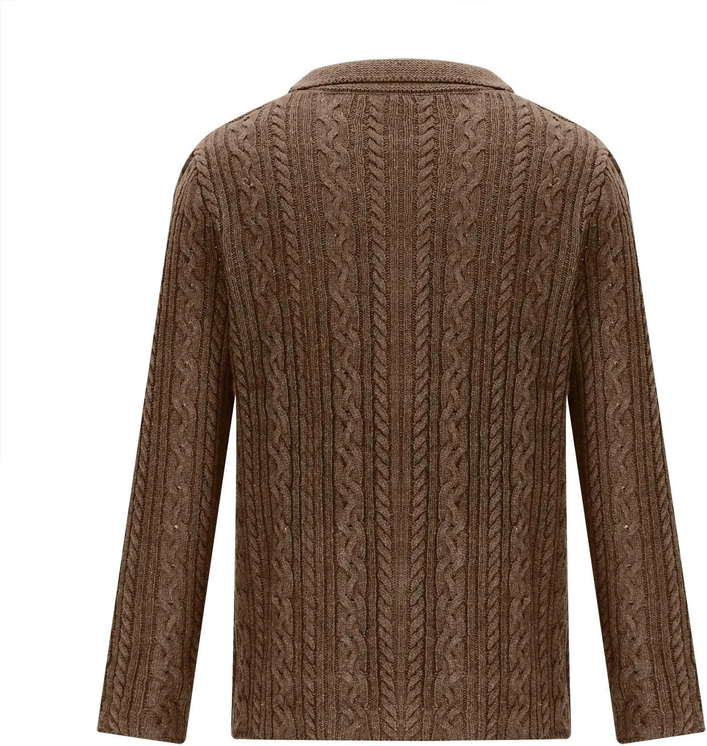 Cardigan Sweaters for Men Button Down Knit Sweater Open Front Cardigan Casual Sweater Jacket Warm Winter Outfits