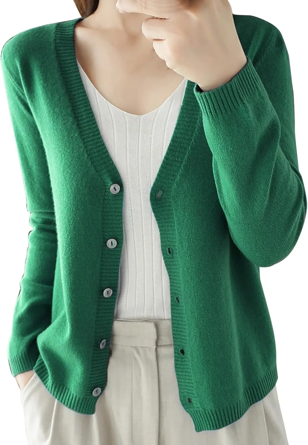 Cardigans for Women Loose Coat Button Down Long Sleeve Oversized Knit Cardigans Casual Soft Drape Fall Cardigan