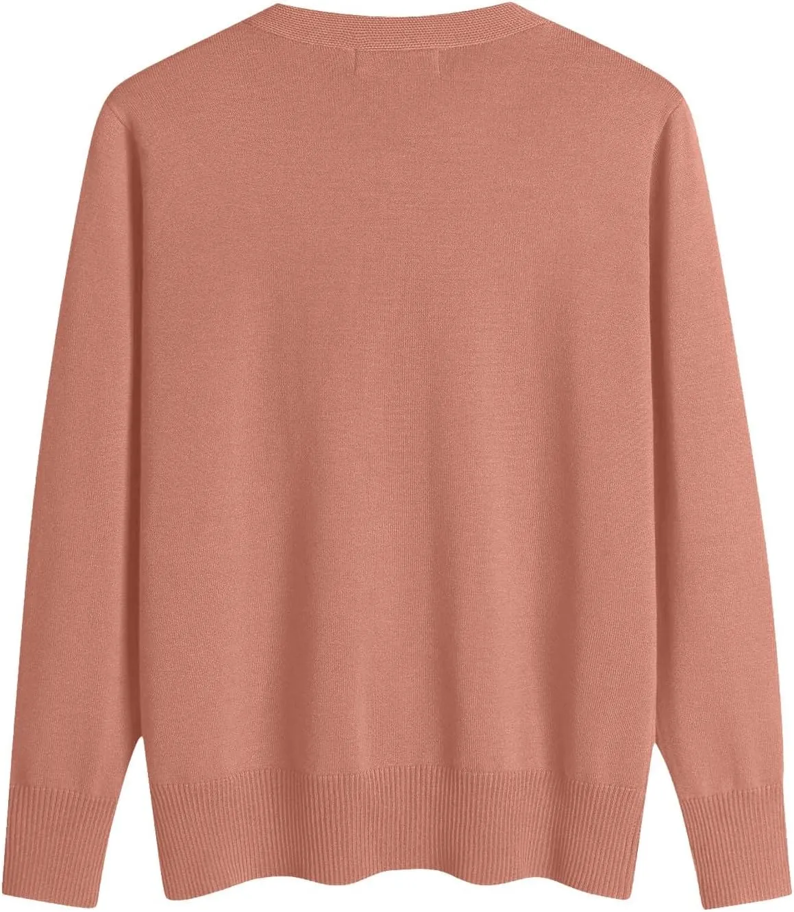 Cashmere Sweaters for Women Long Sleeve V Neck Soft Warm Pullover Tops Casual Lightweight Wool Knit Sweater