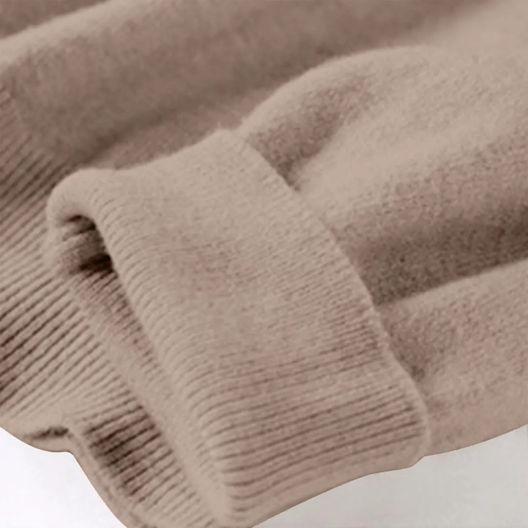 Cashmere Sweaters for Women Seamless Knit Sweater Lightweight Long Sleeve Jumper Soft Warm Wool Sweater Trendy