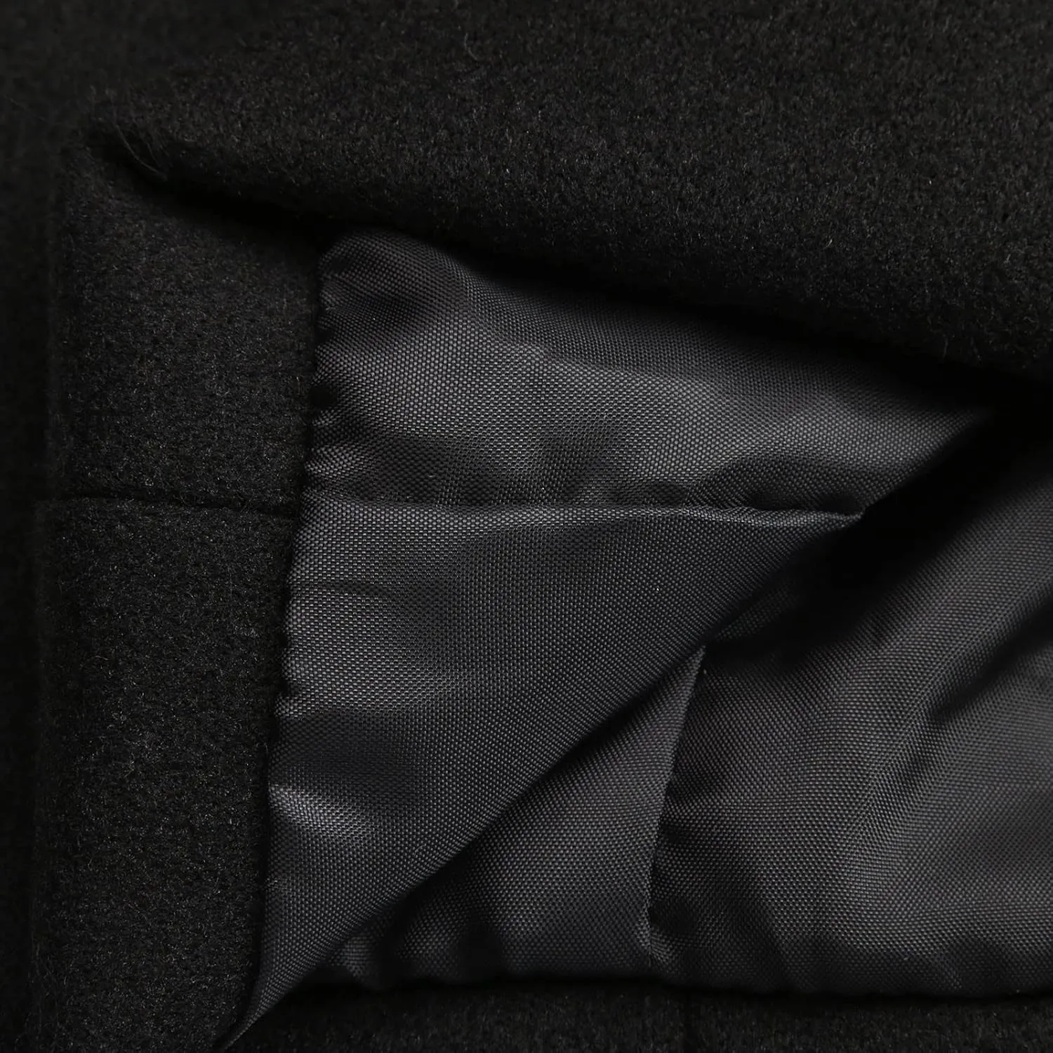 Dgoopd Mens Long Overcoat Oversized Notched Long Wool Blend Trench Coat Single Breasted Knee Length Lapel Winter Jacket