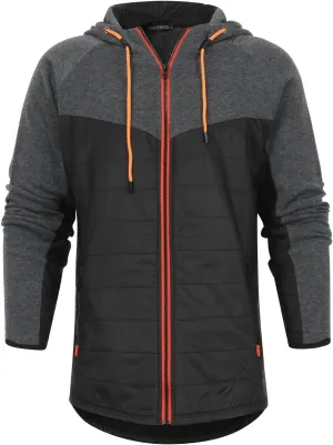DuDubaby Men's Casual Camouflage Sports Sweatshirt Long Sleeve Zipper Hooded Jacket Coat