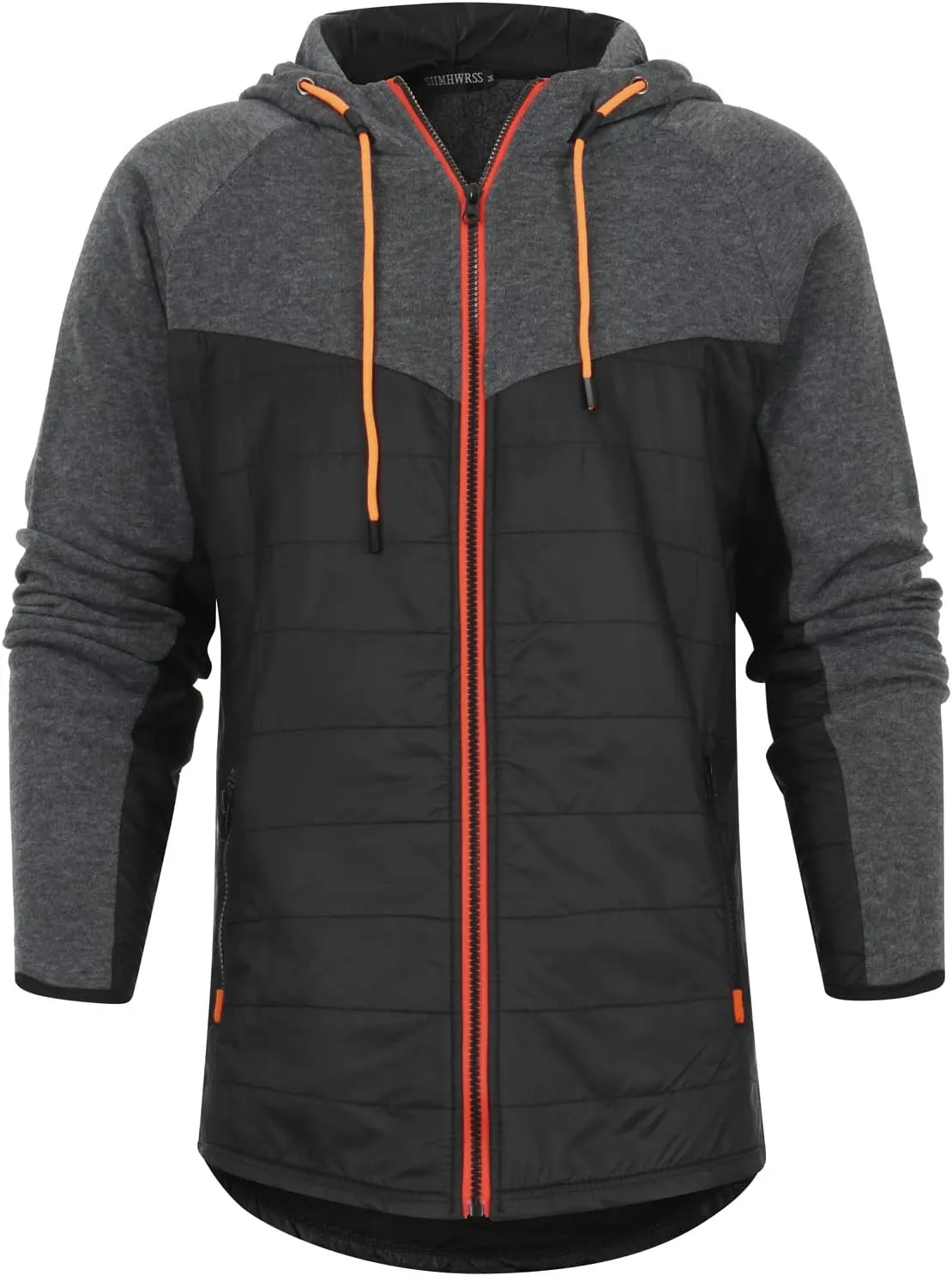 DuDubaby Men's Casual Camouflage Sports Sweatshirt Long Sleeve Zipper Hooded Jacket Coat