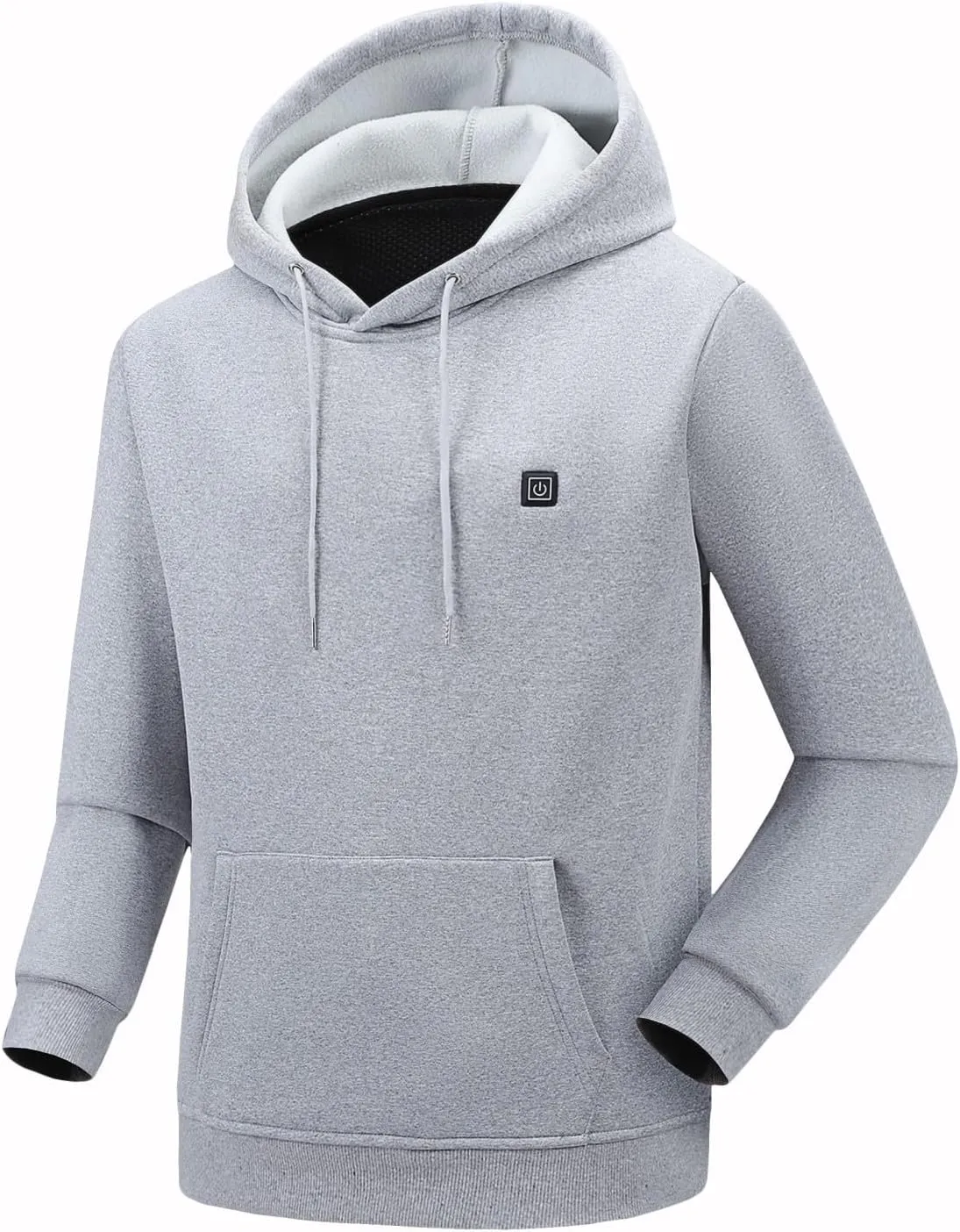 evzosrz Heated Hoodies Unisex,Heated Sweatshirt Hooded Pullover Lightweight Warm USB Electric Outdoor Winter Puffer Jackets