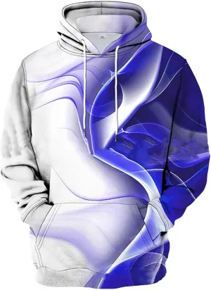 Fall Sweatshirts For Men Fashion 3D Print Hoodies Graphic Long Sleeve Pullover Athletic Winter Drawstring Hoodies