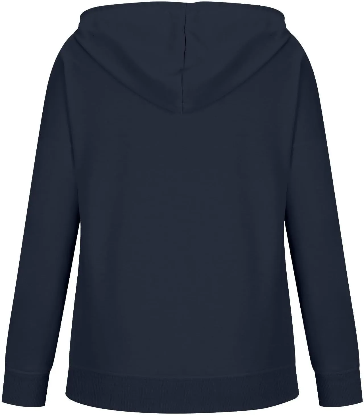 Fashion Casual Hoodies for Women Long Sleeve Pullover Tops Drawstring Hooded Sweatshirts Fall Fashion Outfits 2024