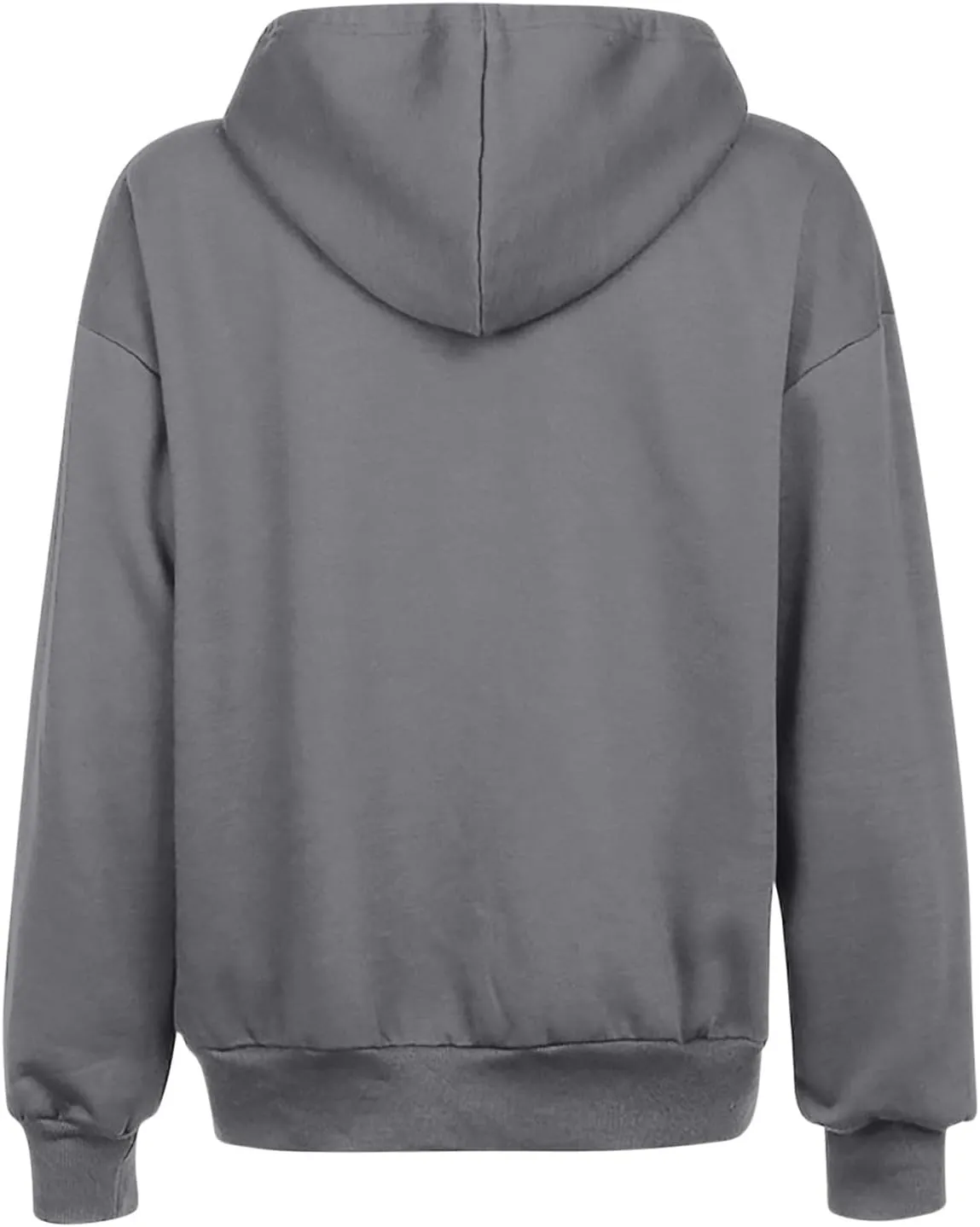 GIERIDUC Women's Zip Up Oversized Sweatshirts Fleece Jacket Coat Long Sleeve Casual Hoodies Fall Teen Girls Preppy Clothes