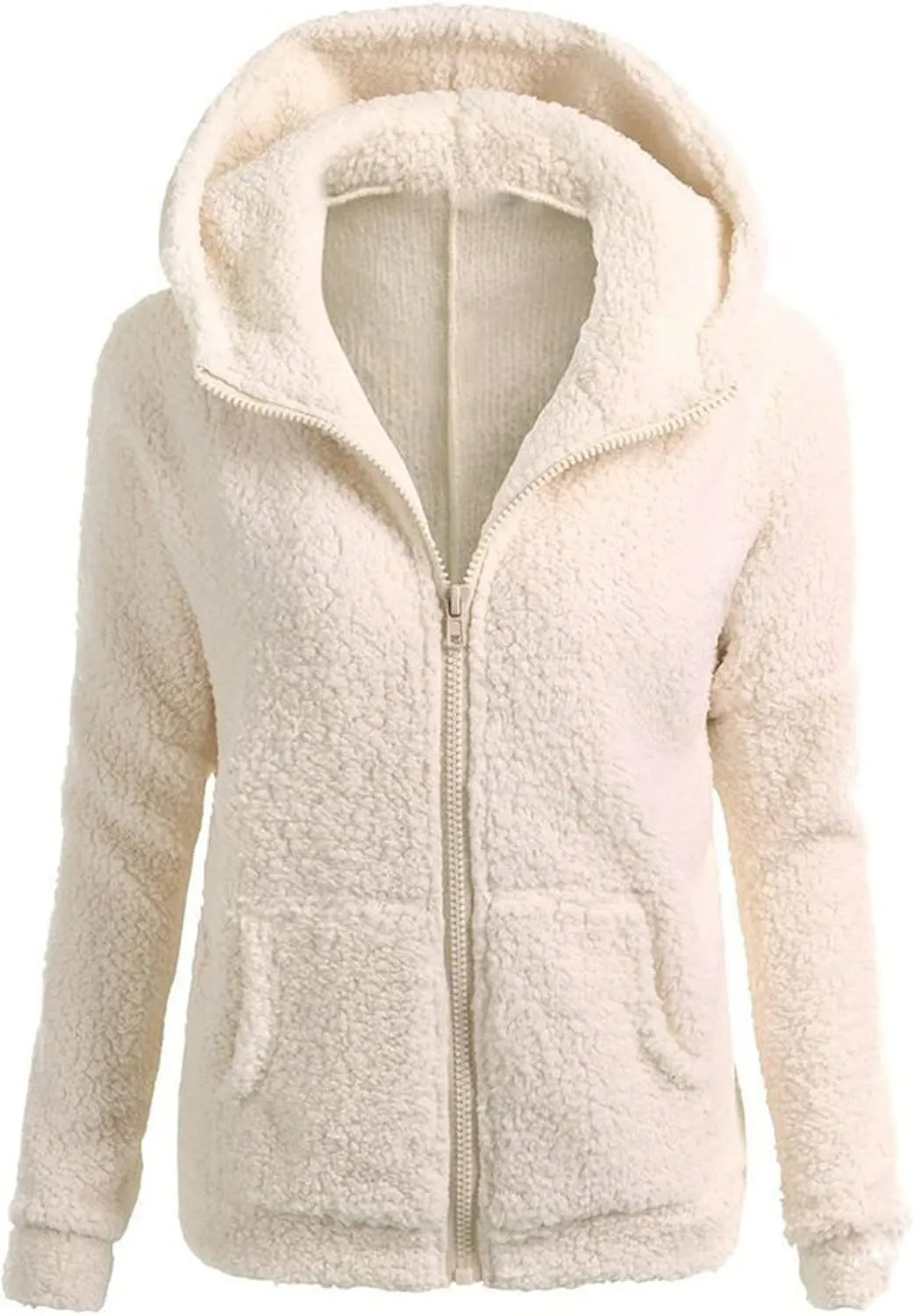GOFULY Womens Hoodies Zip Up Lightweight Fleece Fall Winter Coats With Hood Plus Size Sharpa Jacket With Pockets Outfits 2024