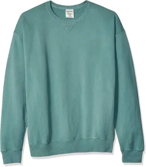 Hanes Originals Fleece, Garment Dyed Pullover, Crewneck Sweatshirts for Men