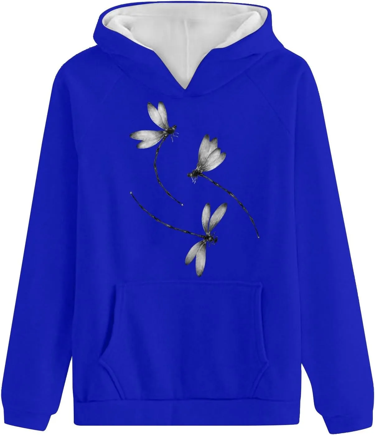 Hoodies & Sweatshirts for Women Oversized Graphic Track Shirts with Pockets Fashion Loose Fit Hooded Pullover Tops