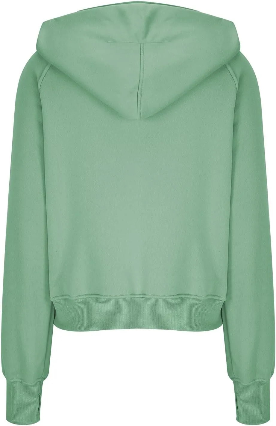 Hoodies For Women Half Zip Cropped Pullover Tops With Thumb Hole Fleece Quarter Zipper Hoodie 2024 Fall Y2k Outfits
