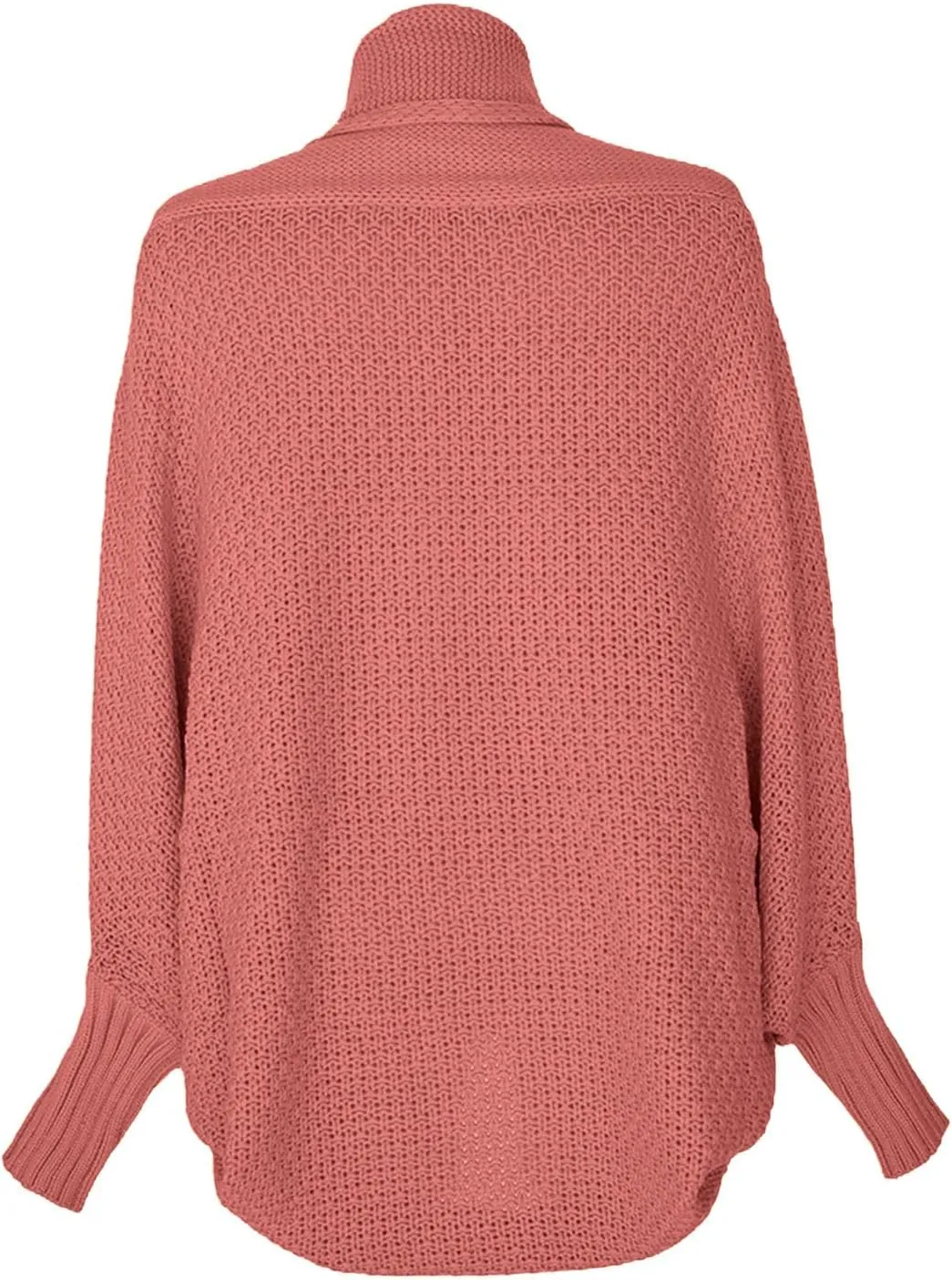 JOAU Cardigan for Women Dressy Casual Open Front Long Batwing Sleeve Knitted Sweater Chunky Outwear Fall Winter Coat Top