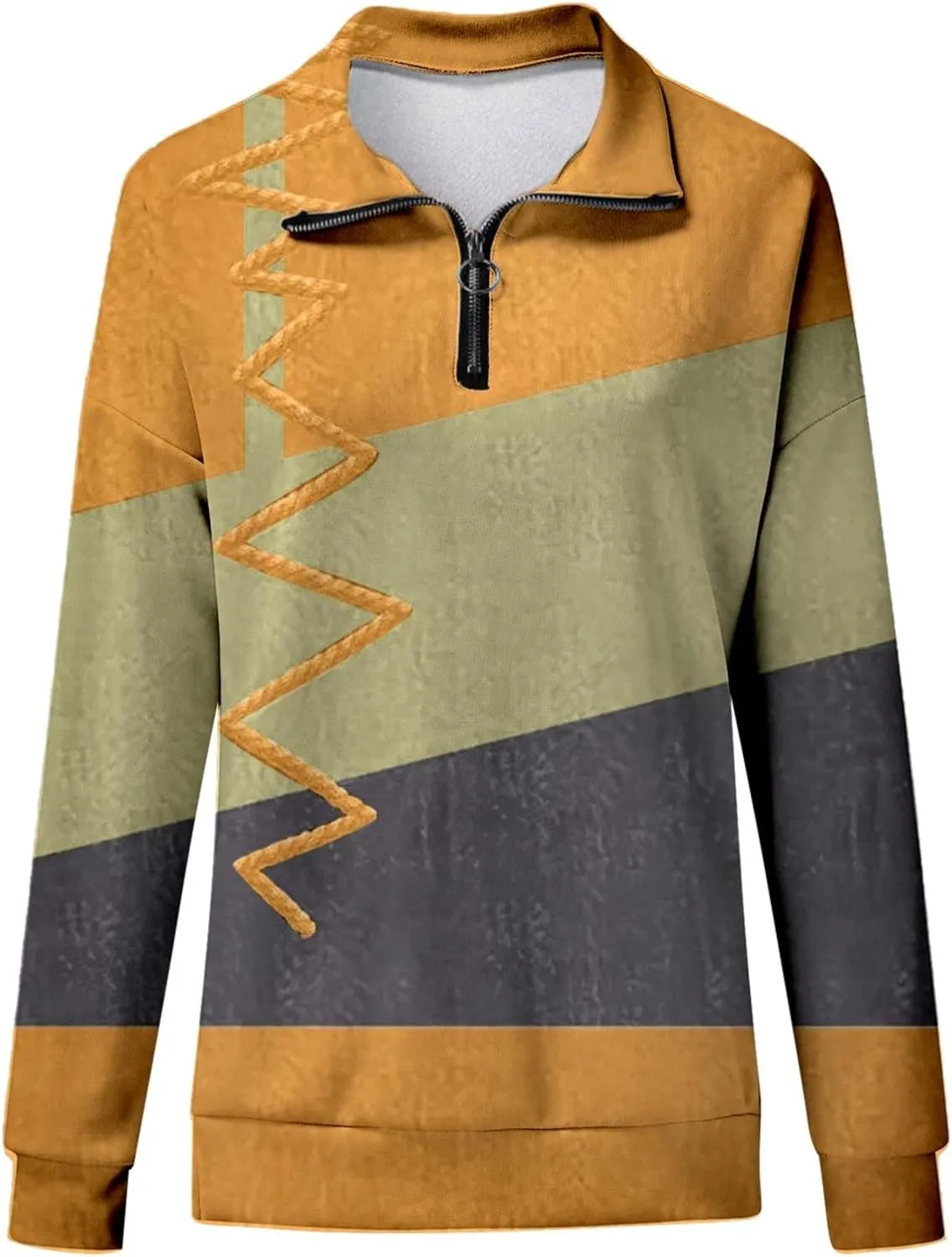 LCMTWX Oversized Sweatshirt for Womens Half Zip Pullover Long Sleeve Quarter Zip Hoodie Sweater Teen Girls Trendy Clothes