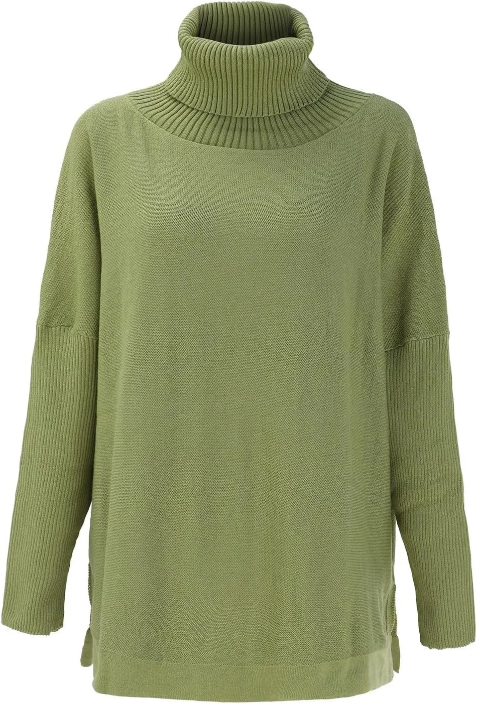 LCMTWX Sweaters for Women Batwing Sleeve Loose Oversized Sweaters Chunky Knitted Pullover Sweaters Fall Sweaters Round
