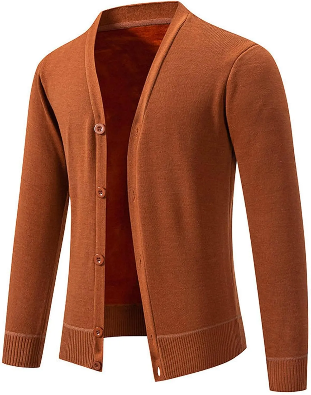 Lightweight Cardigans for Men Casual Knit Sweater Button Down Open Front Cardigan Plus Size Cardigan Sweater