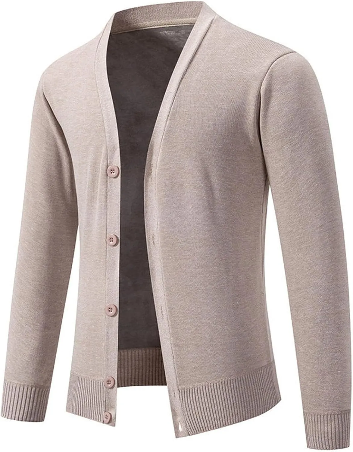 Lightweight Cardigans for Men Casual Knit Sweater Button Down Open Front Cardigan Plus Size Cardigan Sweater