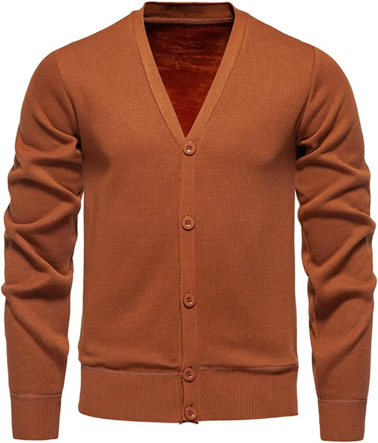 Lightweight Cardigans for Men Casual Knit Sweater Button Down Open Front Cardigan Plus Size Cardigan Sweater