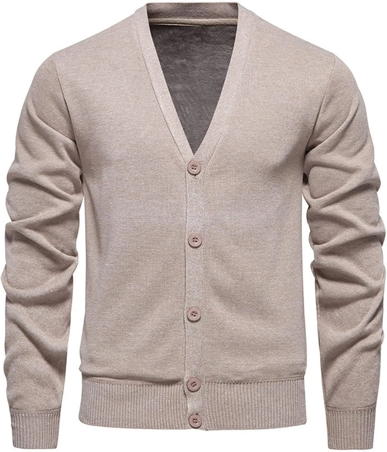 Lightweight Cardigans for Men Casual Knit Sweater Button Down Open Front Cardigan Plus Size Cardigan Sweater