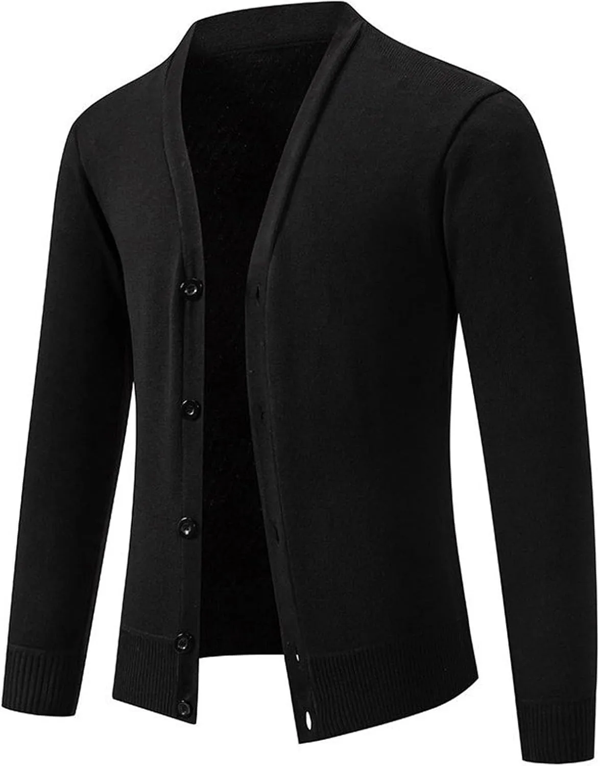 Lightweight Cardigans for Men Casual Knit Sweater Button Down Open Front Cardigan Plus Size Cardigan Sweater