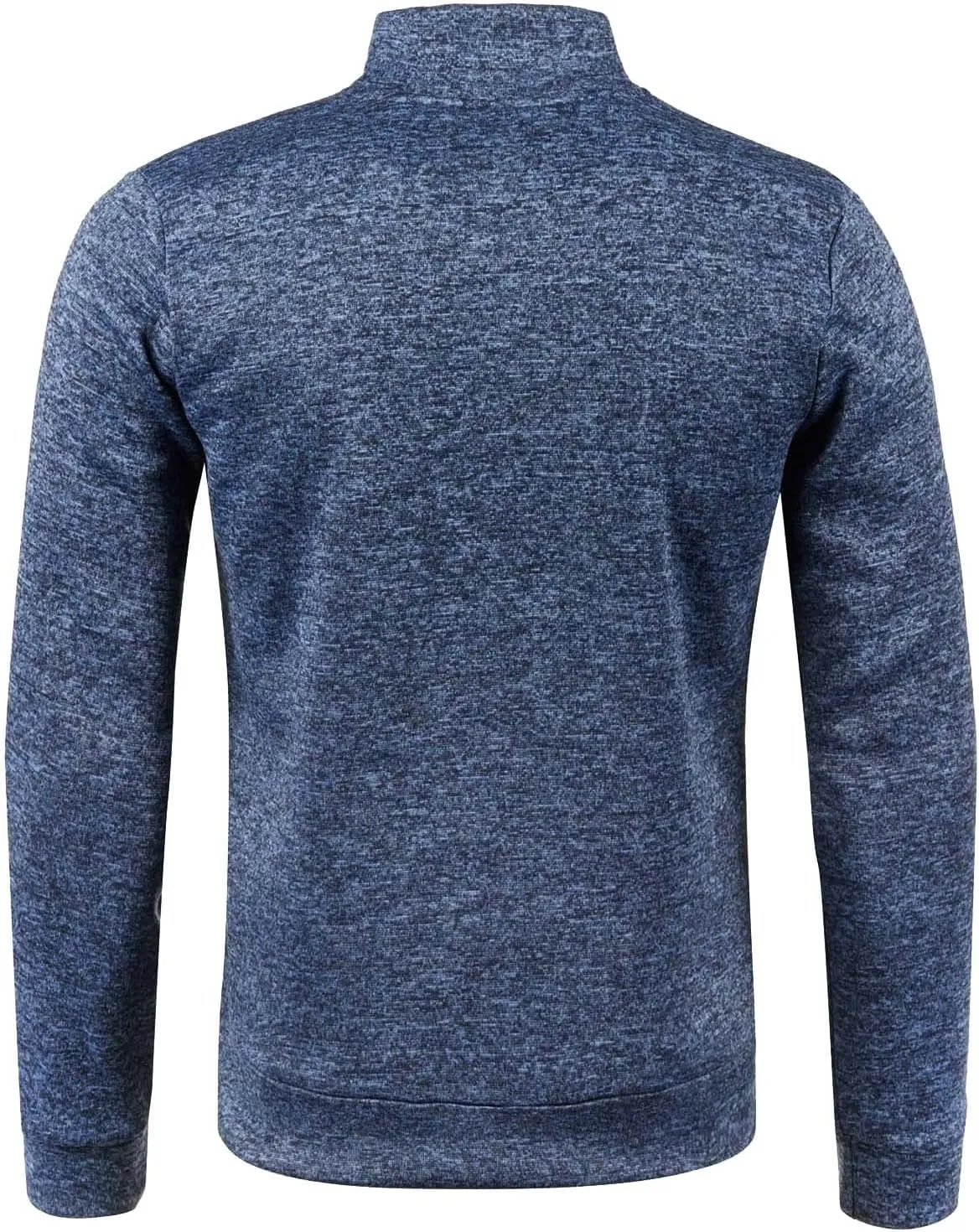 Mens Cardigan, Men's Sweaters Full Zip Slim Fit Thick Knitted Cardigan Casual Solid Sweaters Jacket with Pockets