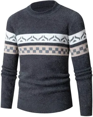 Men's Casual Slim Fit Sweaters V Neck Soft Lightweight Long Sleeve Fashion Pullover Top