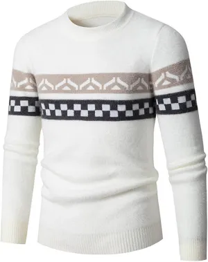 Men's Casual Slim Fit Sweaters V Neck Soft Lightweight Long Sleeve Fashion Pullover Top
