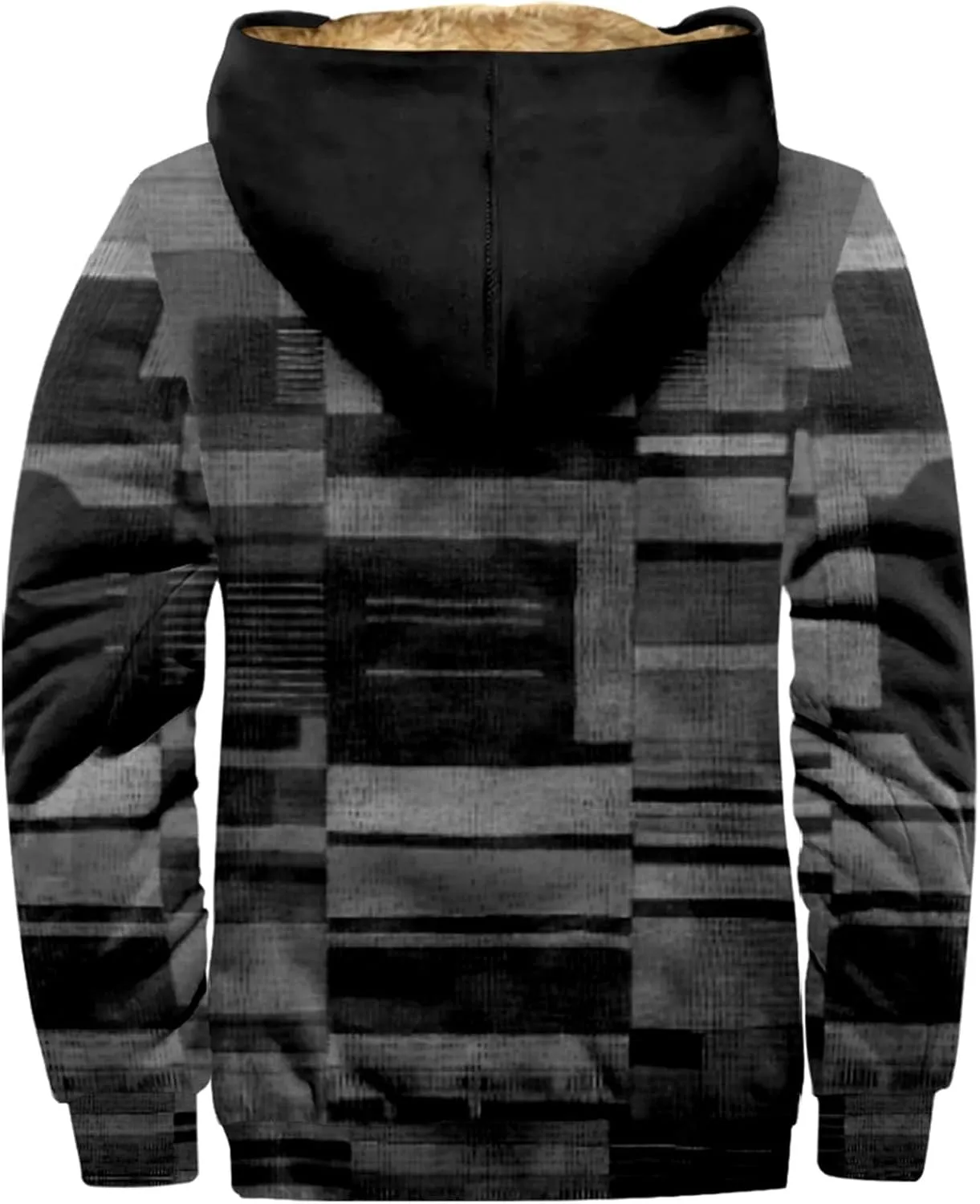 Men's Fashion Sweatshirts Coats Long Sleeve Zipper Hooded Classic Trendy Coat Hiking Travel for Men