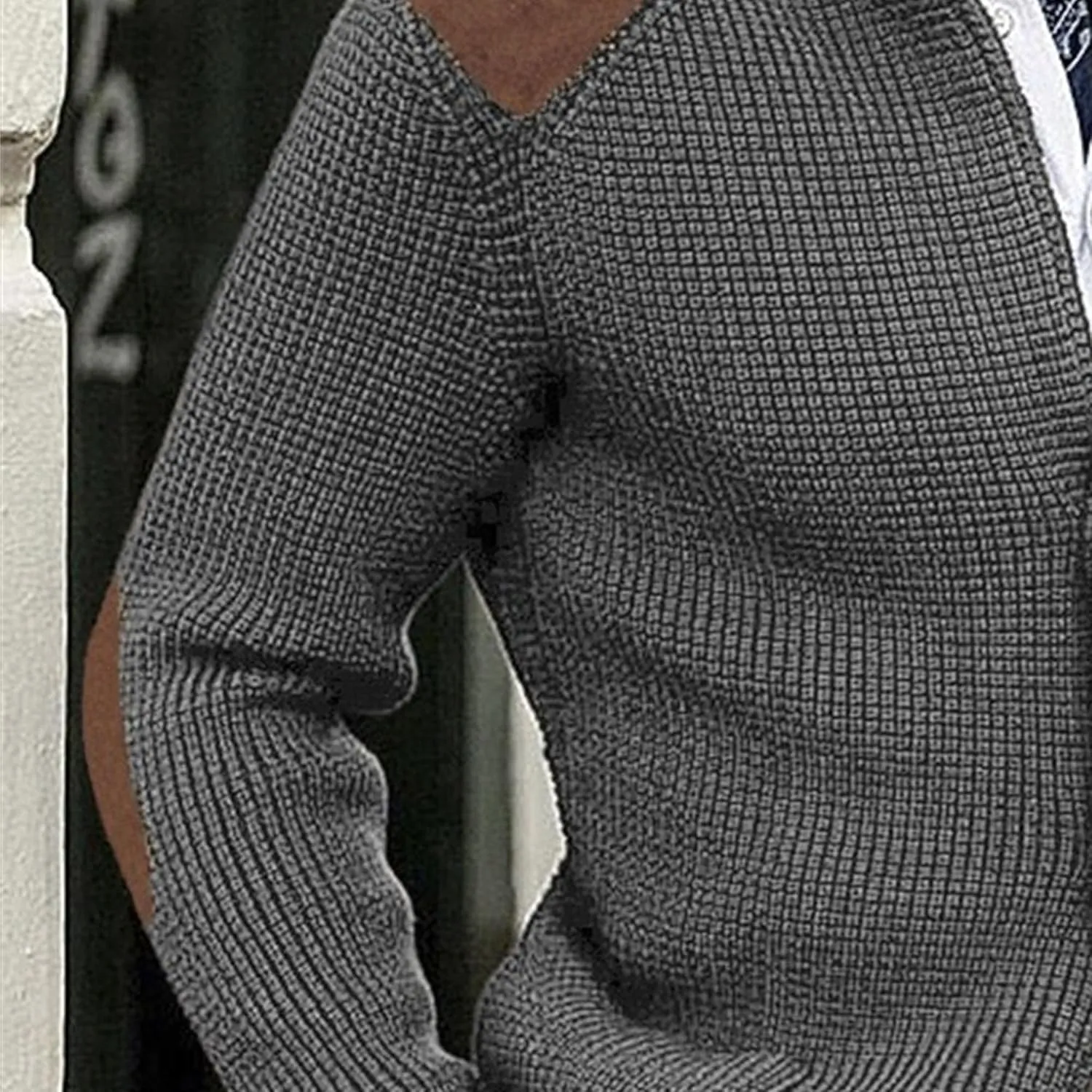 Mens Stand Collar Cardigan Sweaters Knit Textured Sweater Button Down Cardigans