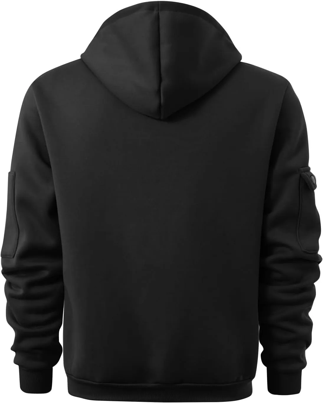 Mens Tactical Hoodie Plus Size Vintage Quarter Zip Pullover Comfy Oversized Military Tactical Shirt with Pockets