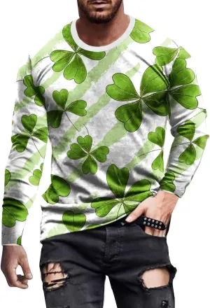 Men's USA Flag Graphic Pocket Pullover Long Sleeve Half Zipper Sweatshirt Warm Long Sleeve Sweatshirt Mens Crew