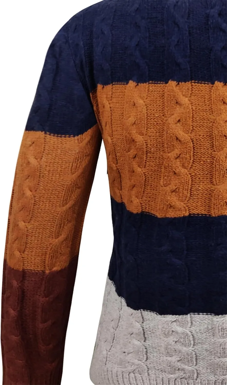 Men's V-Neck Cardigans Male Ribbed Casual Colorful Button Up Sweater Men Stretch Color Block Slim Fit Cardigans