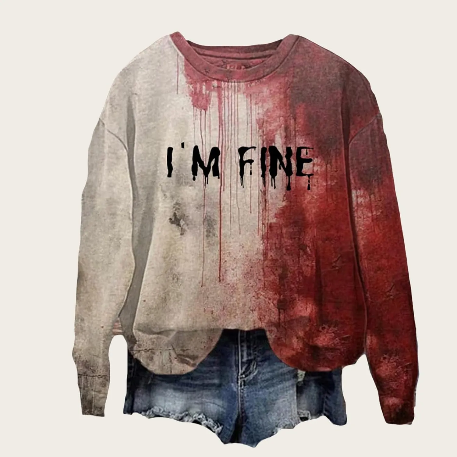 Mmoneyake Football Sweatshirts for Women Crewneck Long Sleeve Football Game Day Sweatshirts Pullover Hoodies Graphic T-Shirts