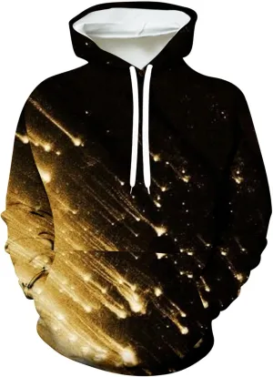 Muscularfit Hoodies for Men Graphic Funny Tie Dye Print Pullover Casual Stylish Long Sleeve Hooded Sweatshirts Loose Shirts