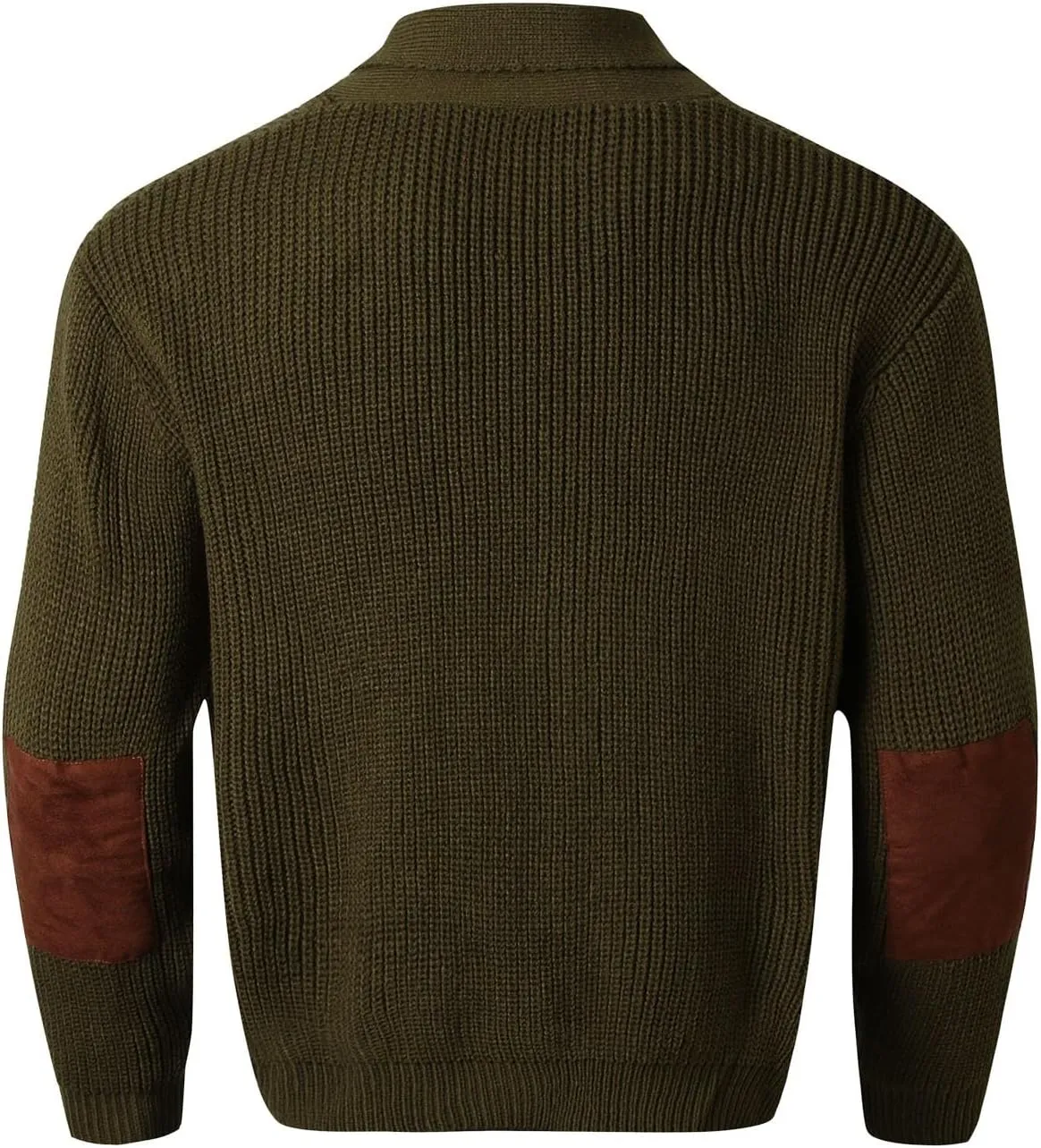 Oversized Cardigan Sweaters for Men Cable Knit Button Down Knitted Sweater Solid Slim Fit Winter Outwear with Pockets