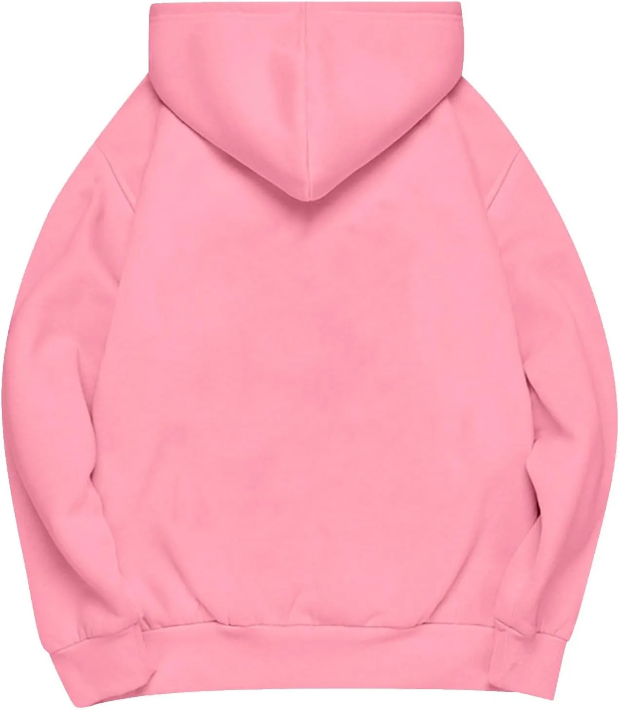 Oversized Hoodies for Women Loose Fit Drop Shoulder Fleece Pullover Sweatshirts Winter Warm Plus Size Hoodie w/Pockets