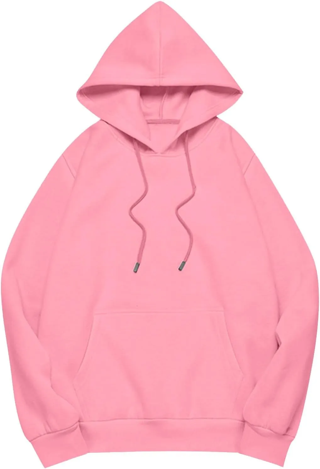 Oversized Hoodies for Women Loose Fit Drop Shoulder Fleece Pullover Sweatshirts Winter Warm Plus Size Hoodie w/Pockets