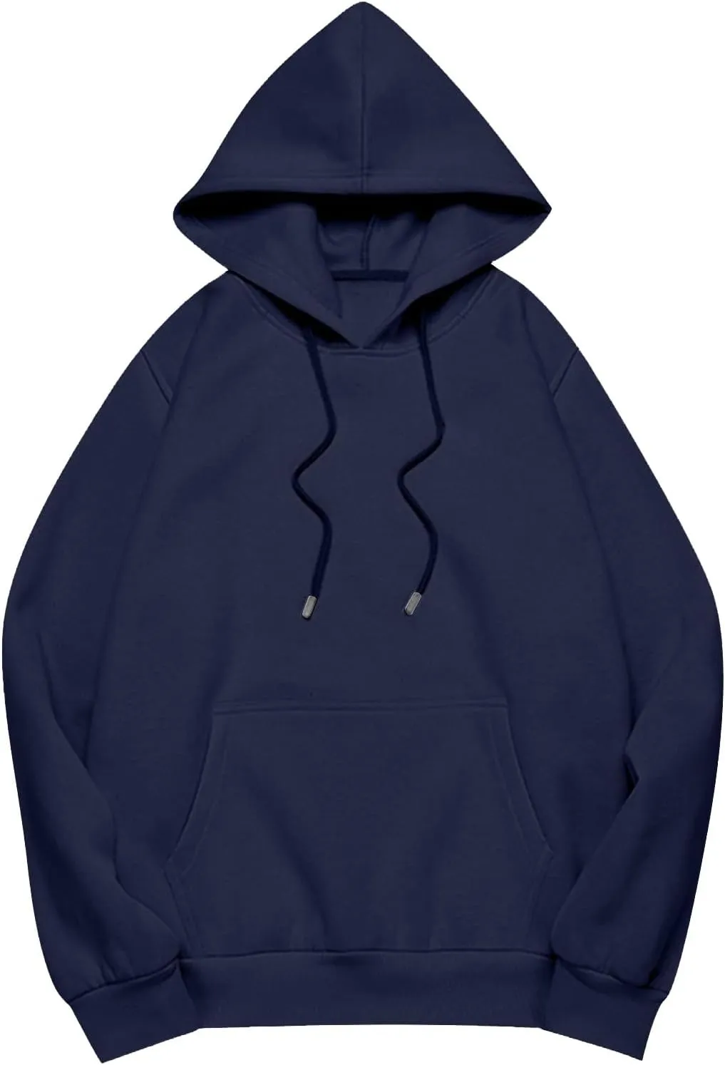 Oversized Hoodies for Women Loose Fit Drop Shoulder Fleece Pullover Sweatshirts Winter Warm Plus Size Hoodie w/Pockets