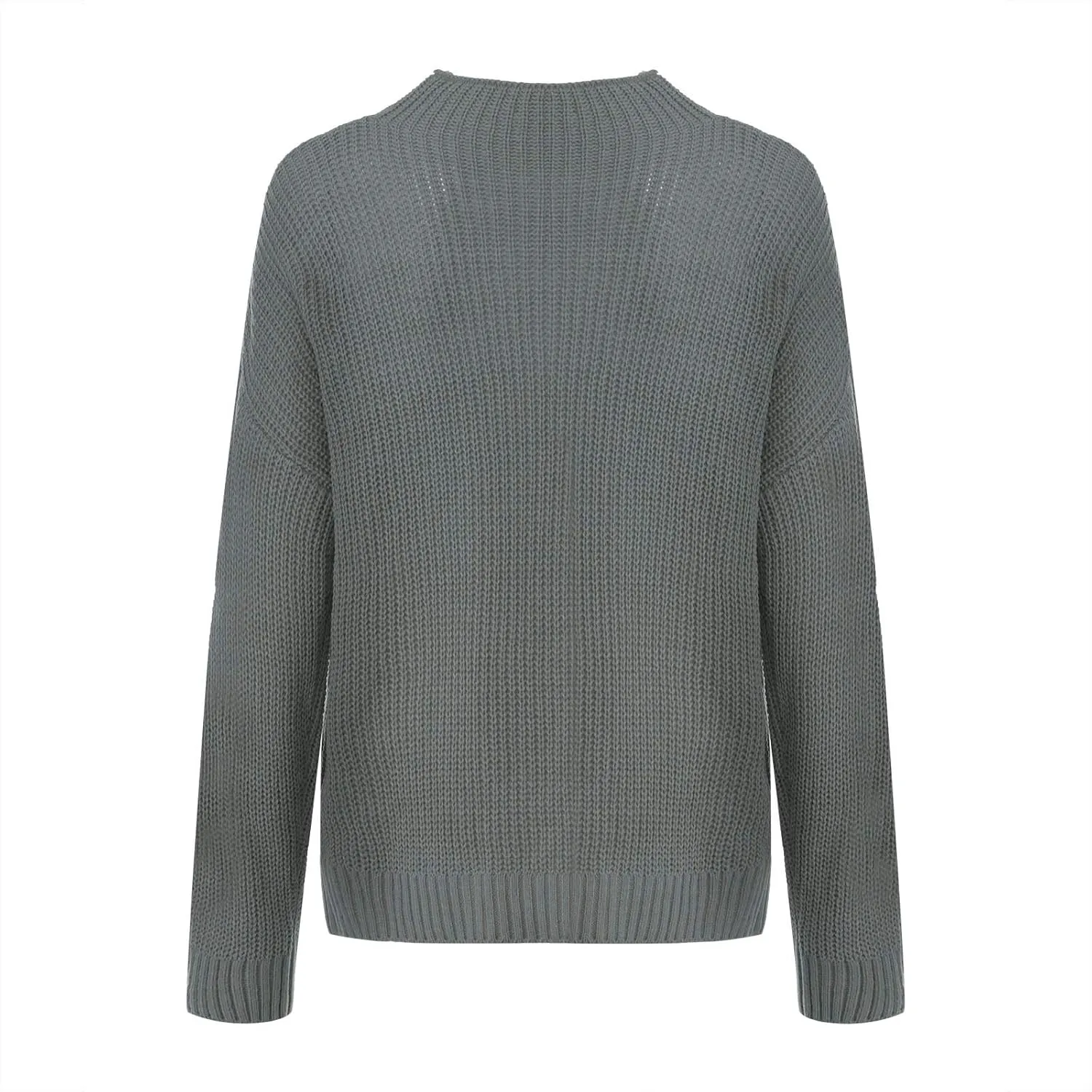 Oversized Sweater for Women Chic Turtleneck Knitted Sweater Slouchy Soft Long Sleeve Jumper Tops 2023 Fall Sweaters