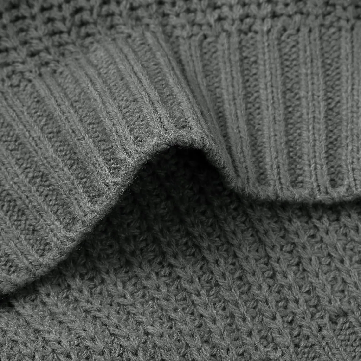 Oversized Sweater for Women Chic Turtleneck Knitted Sweater Slouchy Soft Long Sleeve Jumper Tops 2023 Fall Sweaters