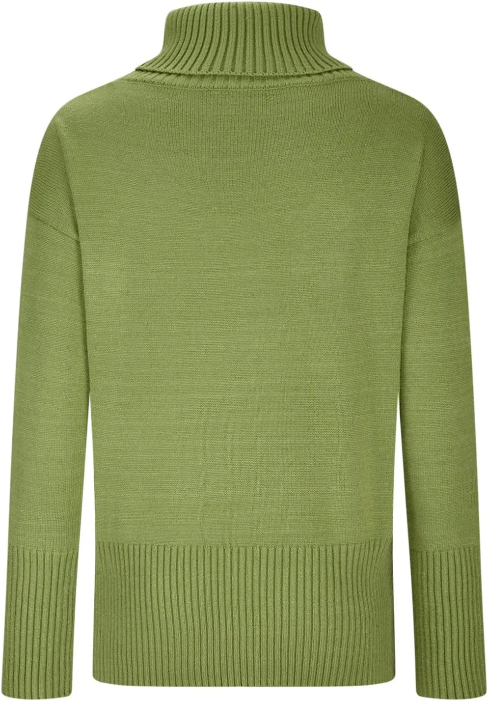 Oversized Turtleneck Sweater for Women Loose Casual Long Sleeve Knitted Fall Winter Soft Warm Pullover Jumper Tops