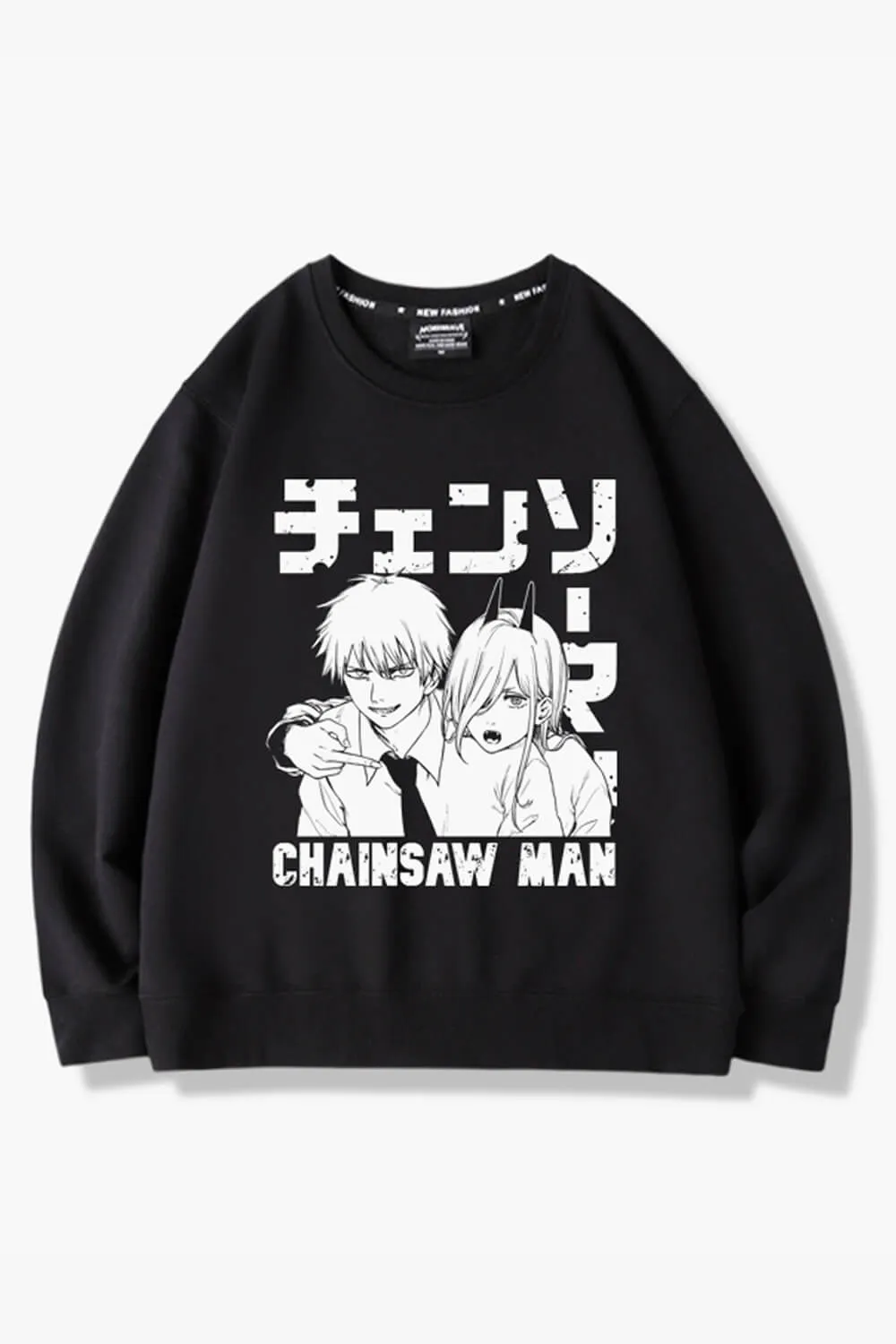 Power Pointing at Denji Sweatshirt Chainsaw Man