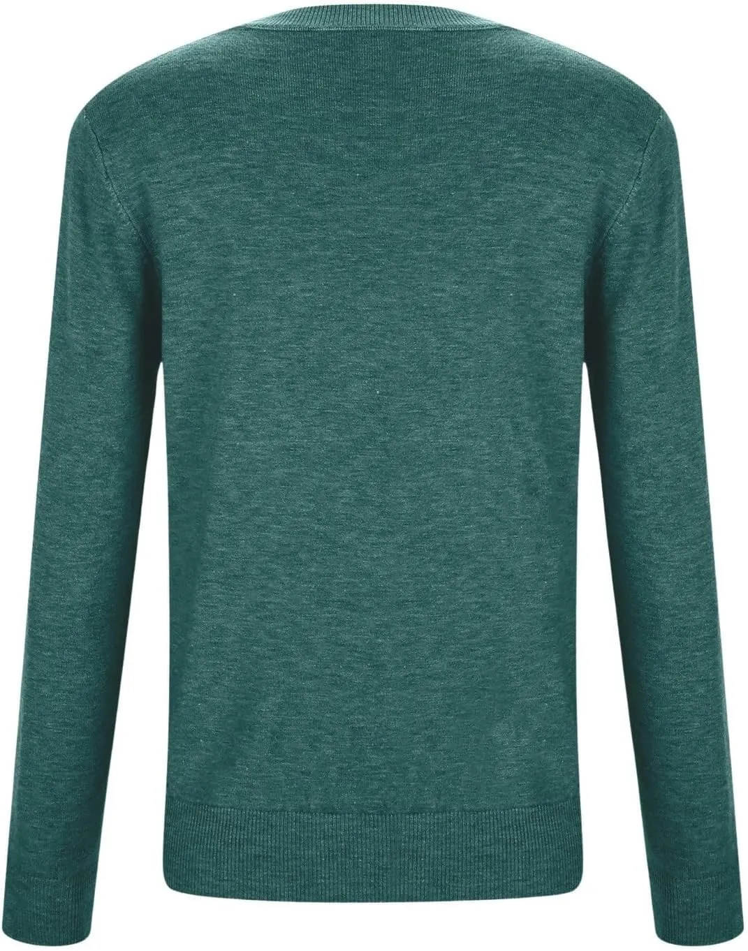 Pullover Sweaters for Women Solid Basic Long Sleeve Pullovers Top Crewneck Plus Size Sweater Chunky Sweater S-3XL