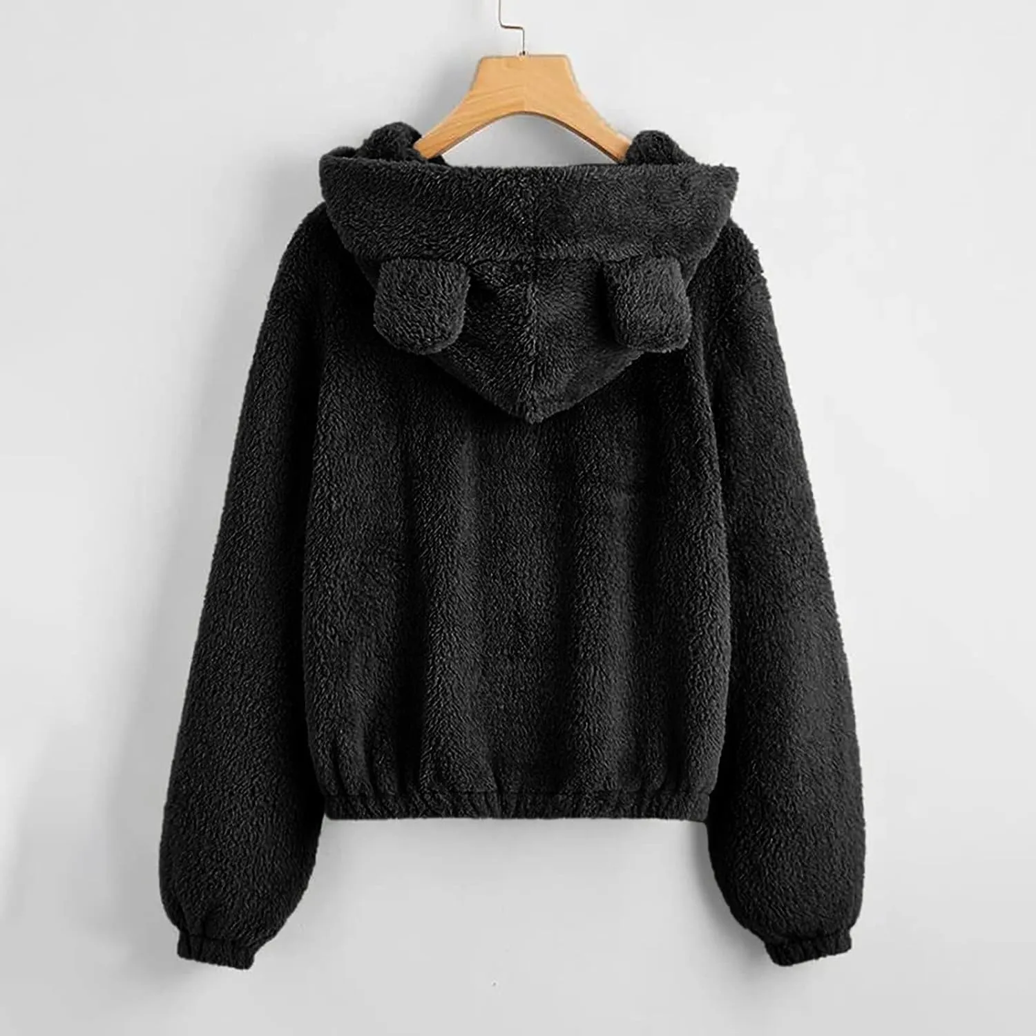 Solid Color Cat Ear Hoodies for Women with Hood Cute Animal Sweatshirt Hoodie Casual Cat Hoodie Sweatshirt Womens