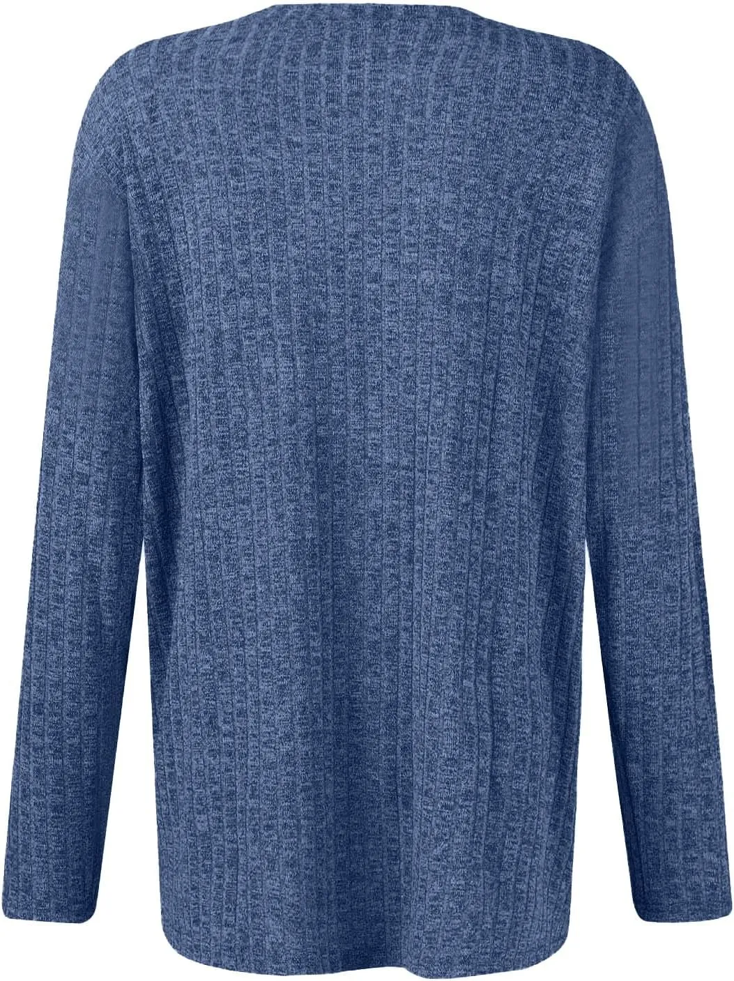 Sweaters for Women Long Sleeve Soft Warm Cozy Pullover Tops Round Neck Loose Casual Lightweight Knit Sweaters
