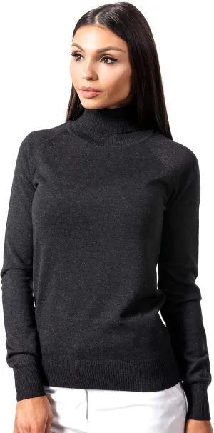 Women's Cashmere Soft Merino Wool Turtleneck 310gr Sweater Pullover Top