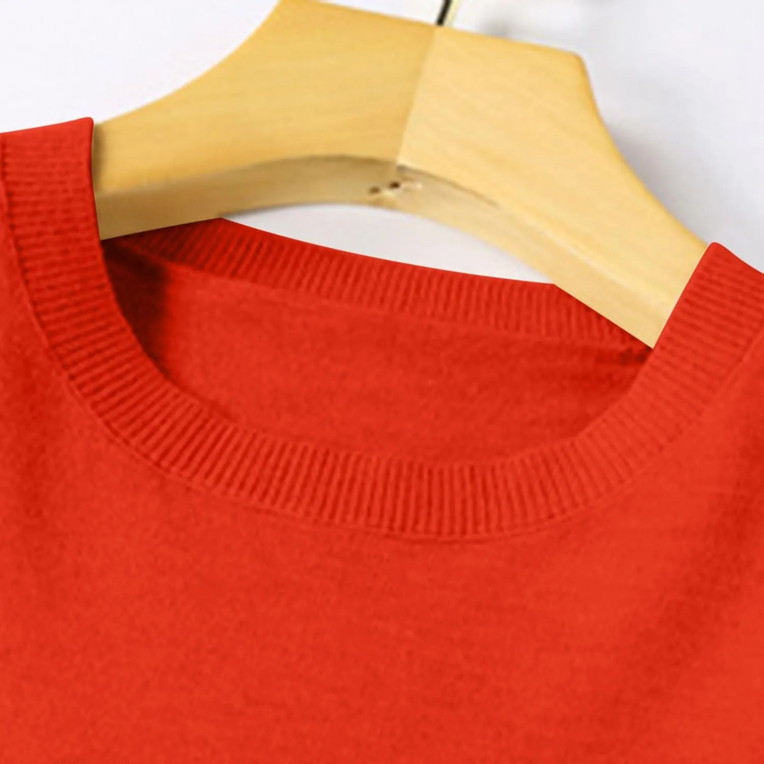 Women's Cashmere Sweaters Long Sleeve Crew Neck Soft Warm Cozy Pullover Lightweight Wool Knit Jumpers Sweater