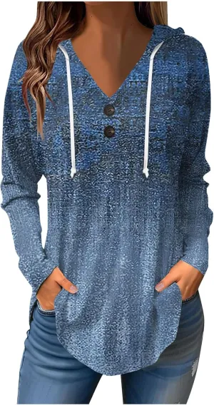 Womens Hoodies, Women'S Long Sleeve Plaid Hoodie Collar Plus Size Top Kawaii Hawaii Womens Hoodies Pullover