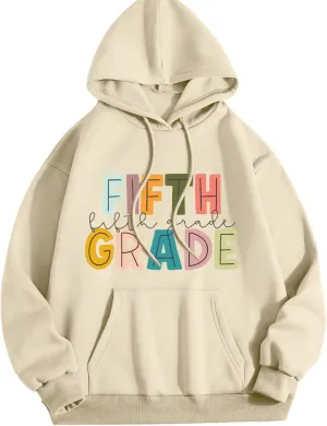 Women's Oversized Hoodies Fashion Loose Fit Letter Printed Long Sleeve Hoodie with Hood Daily Commute Comfy Sweatshirt